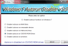 Windows 7 Autorun Disabler