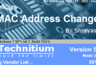Technitium MAC address Changer
