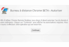 Chrome Bureau à distance pour Chrome