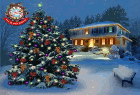 3D White Christmas Screensaver