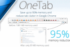 OneTab pour Chrome
