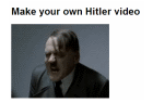 Make your own Hitler video