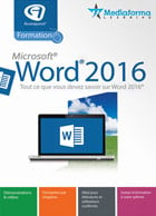 Formation à Word 2016