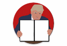 Donald Draws Executive Doodle