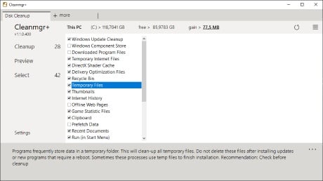Télécharger Cleanmgr + pour Windows - Telecharger.com