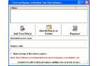 Find and Replace in Multiple Text Files Software