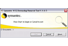 Symantec W32.Downadup Removal Tool