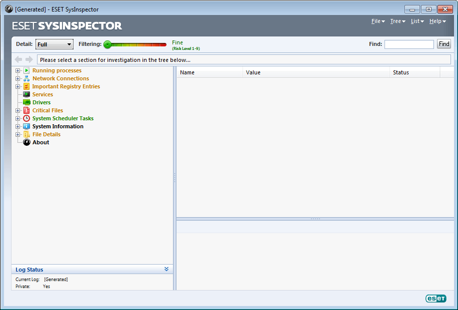 ESET SysInspector