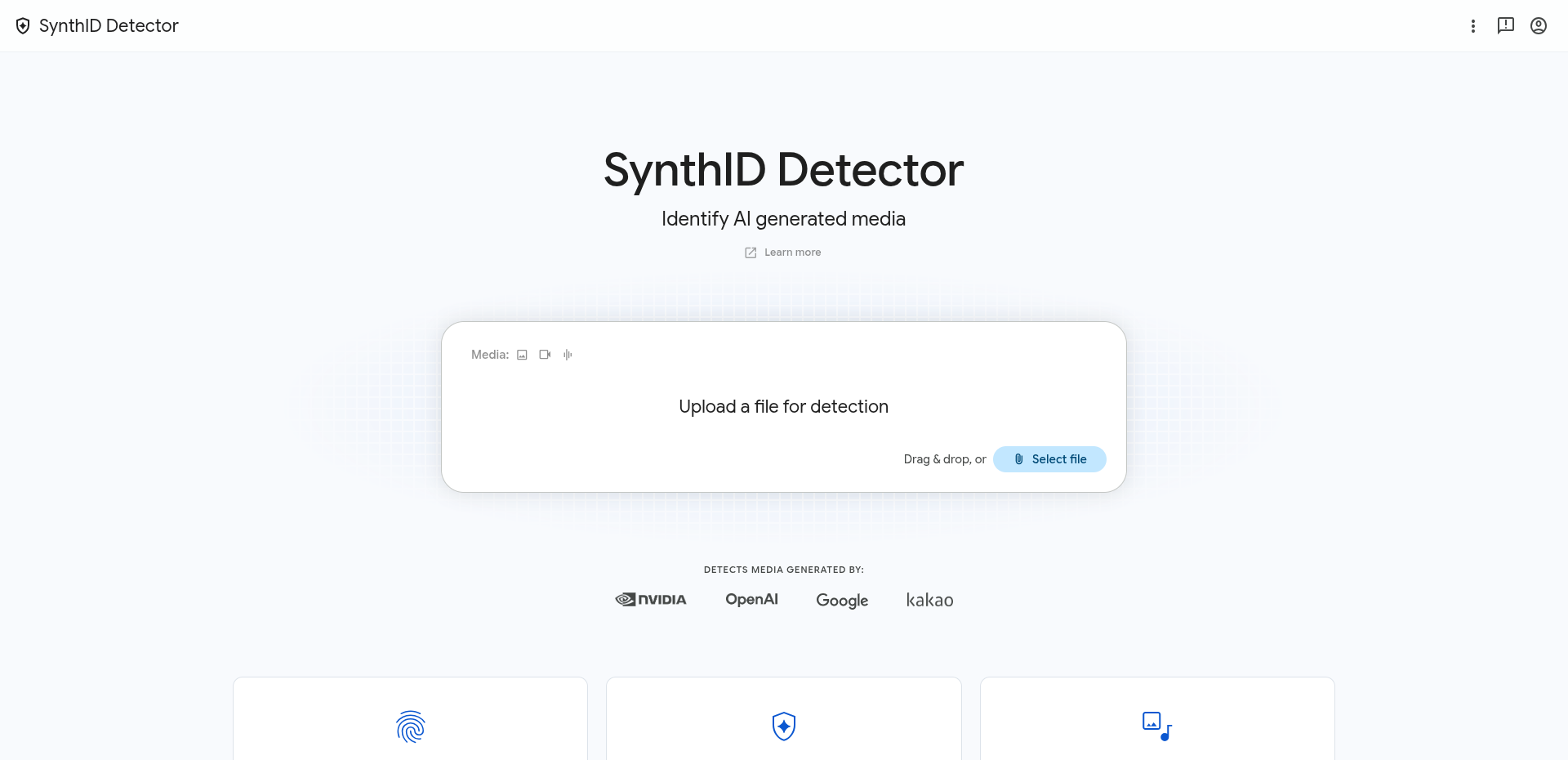 SynthID Detector